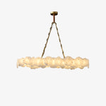 Burton Round Alabaster Chandelier