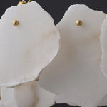 Burton Round Alabaster Chandelier