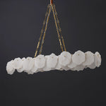 Burton Round Alabaster Chandelier