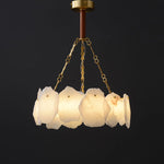 Burton Round Alabaster Chandelier