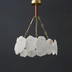 Burton Round Alabaster Chandelier