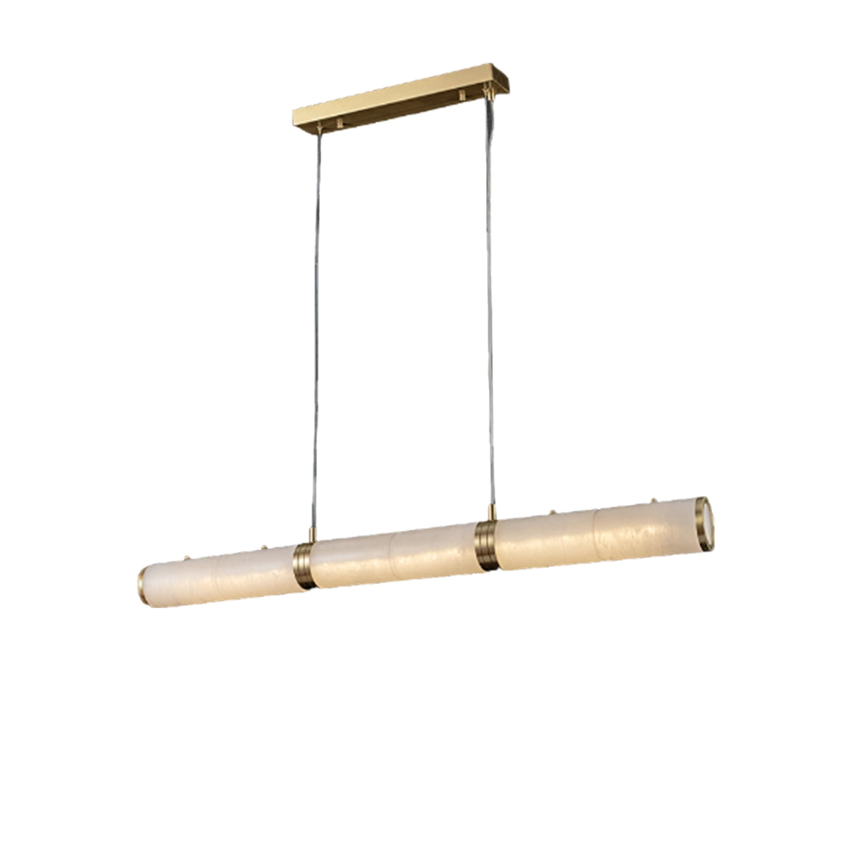 Caroline Alabaster Art Linear Pendant Lamp