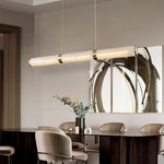 Caroline Alabaster Art Linear Pendant Lamp