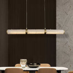 Caroline Alabaster Art Linear Pendant Lamp