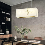 Charlene Marble Cubic Dining Area Chandelier