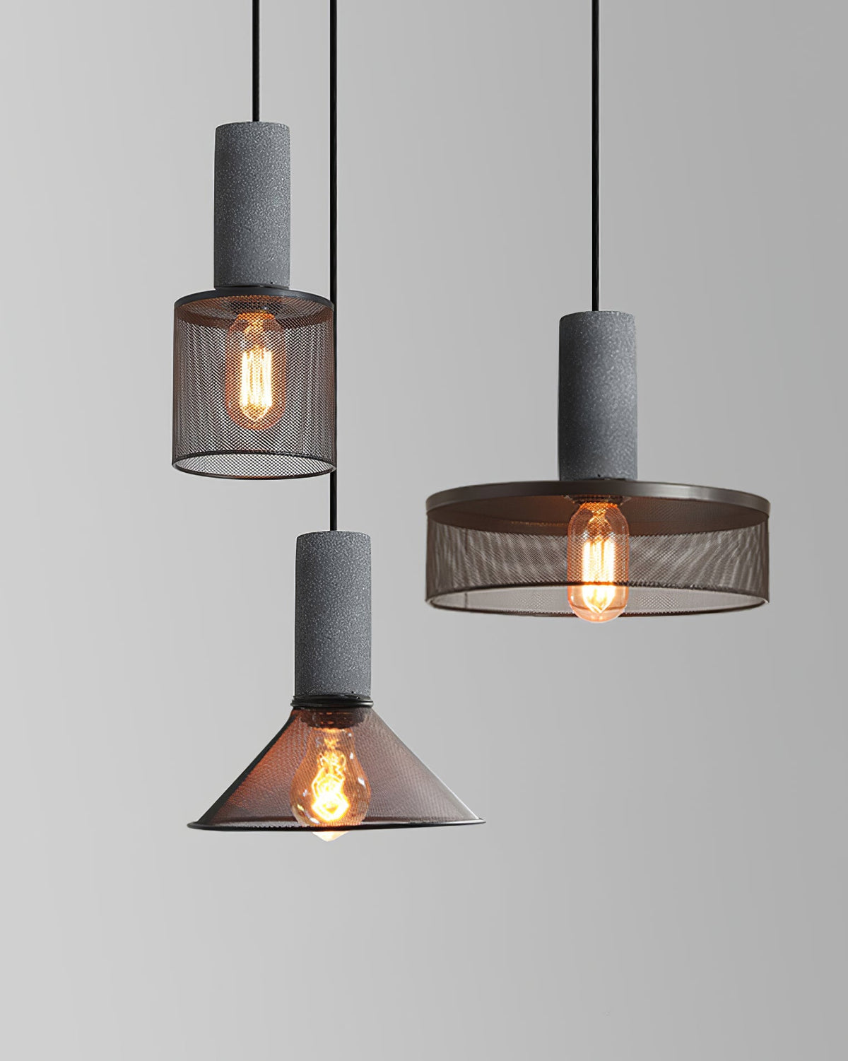 Cement Concrete Industry Pendant Lamp