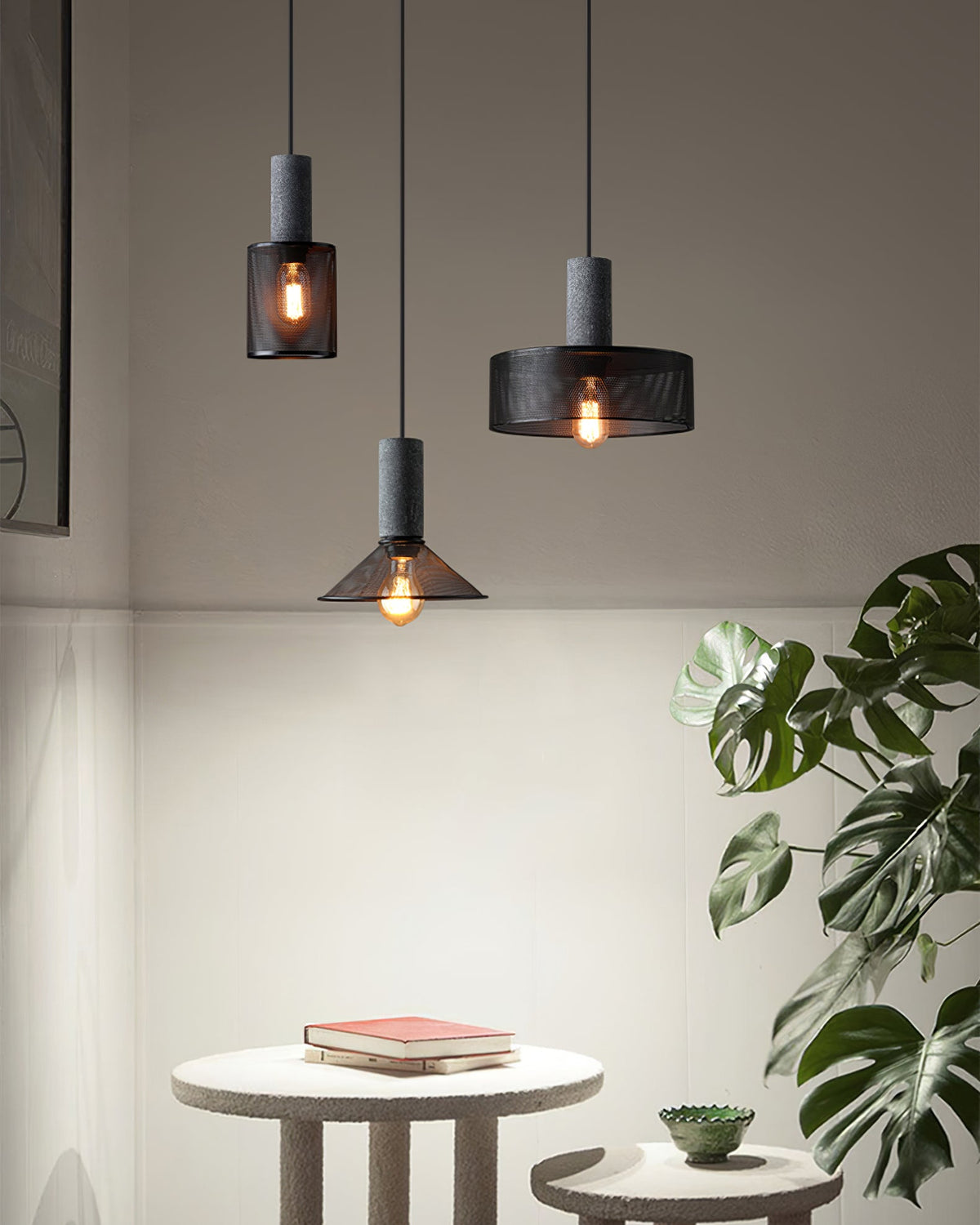 Cement Concrete Industry Pendant Lamp