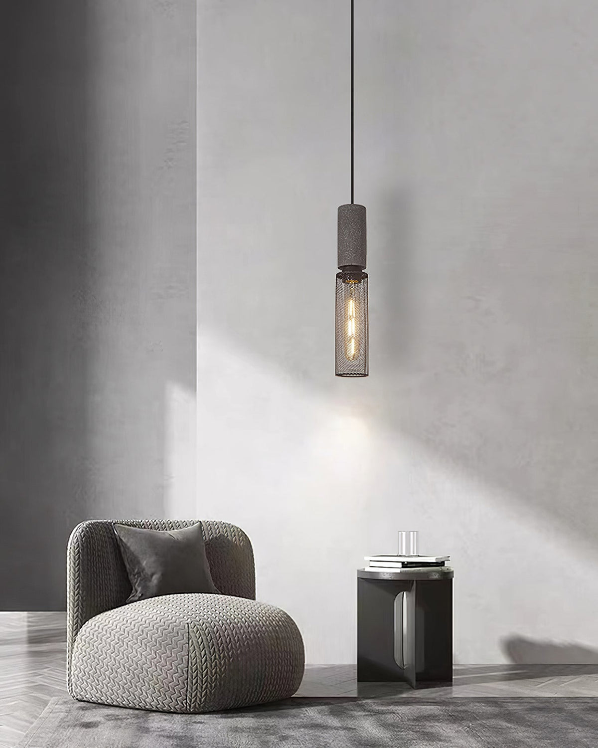 Cement Concrete Industry Pendant Lamp