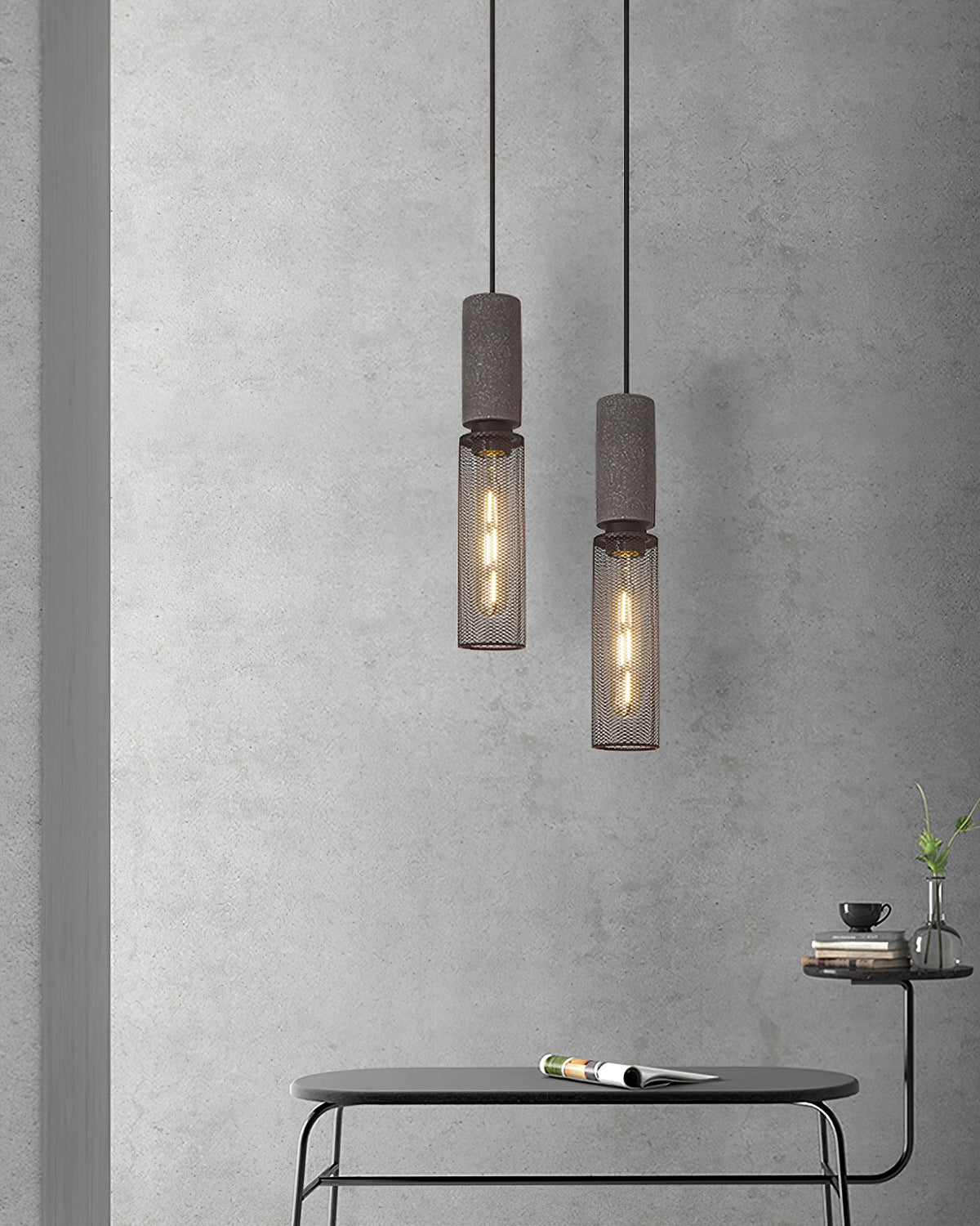 Cement Concrete Industry Pendant Lamp