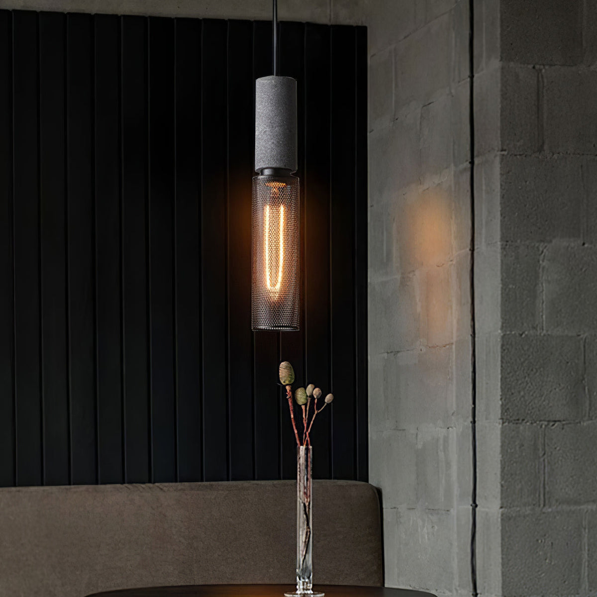 Cement Concrete Industry Pendant Lamp