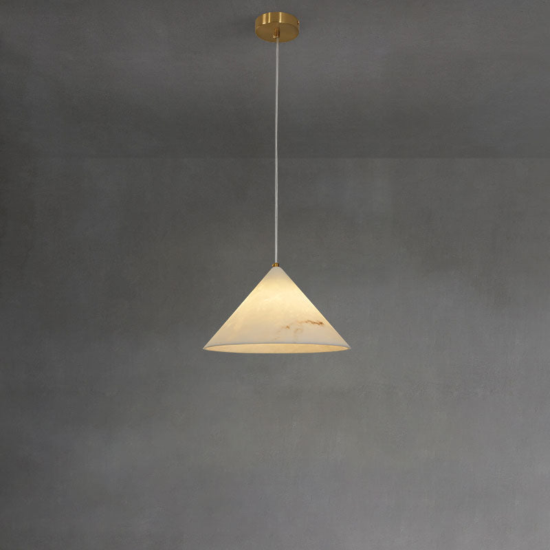 Conical Resin Pendant Lamp