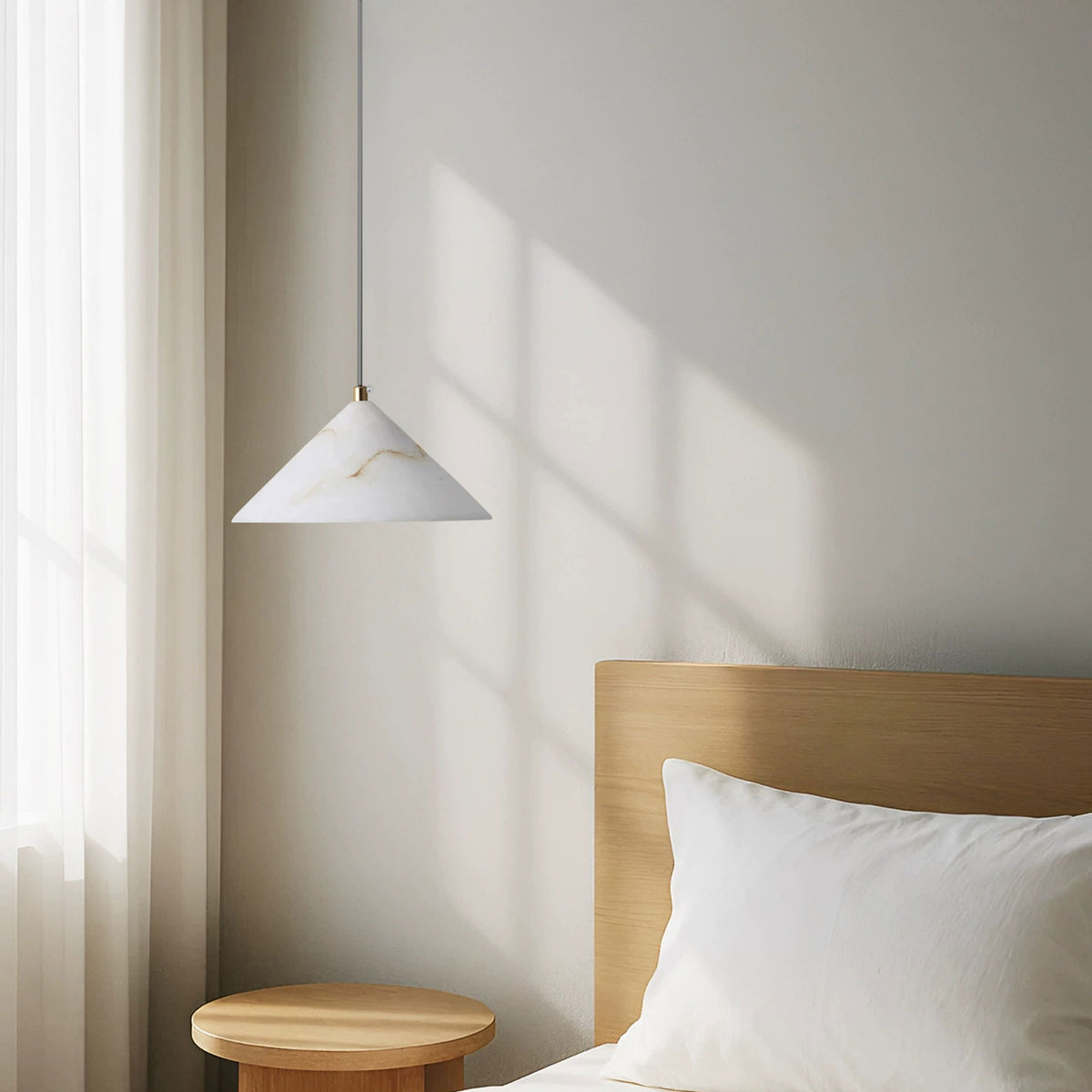 Conical Resin Pendant Lamp