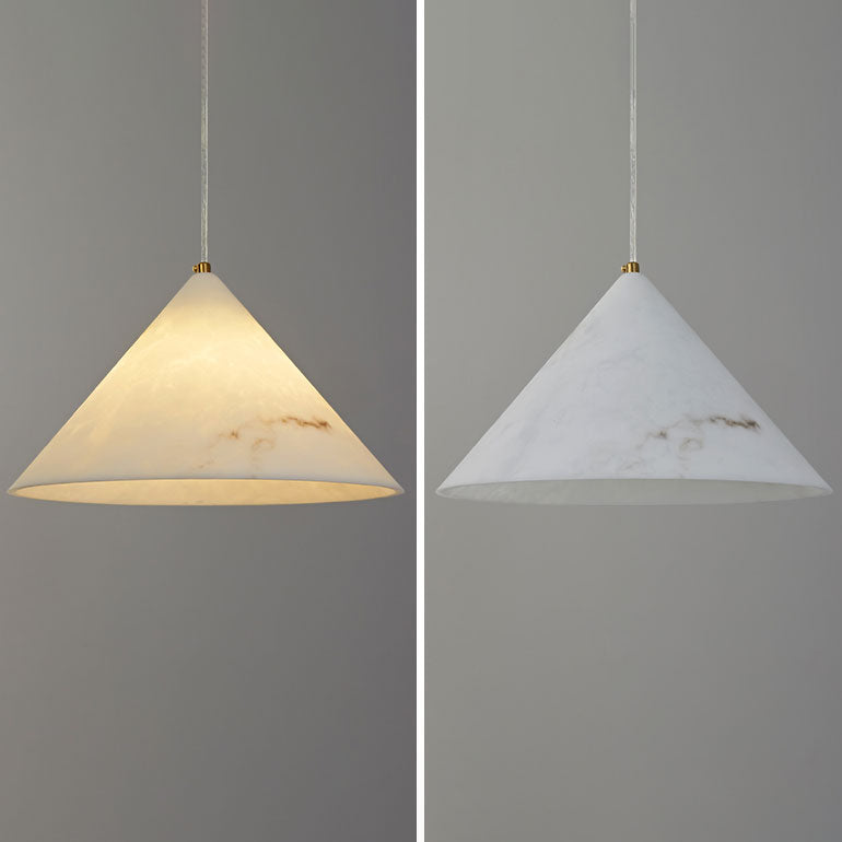 Conical Resin Pendant Lamp