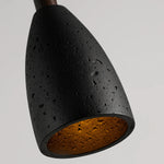 Conical Travertine Pendant Lamp