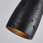 Conical Travertine Pendant Lamp