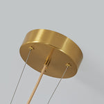 Cream Modern Dish Chandelier