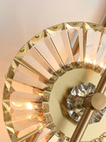Crystal Gear Gold Wall Lamp