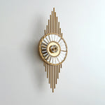 Crystal Gear Gold Wall Lamp