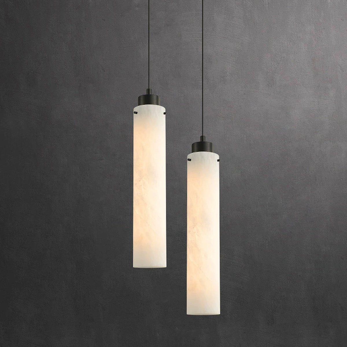 Cylinder Alabaster Pendant Lamp