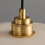 Cylindrical Alabaster Pendant Lamp