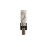 Cylindrical Alabaster Wall Lamp