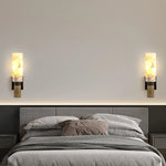 Cylindrical Alabaster Wall Lamp