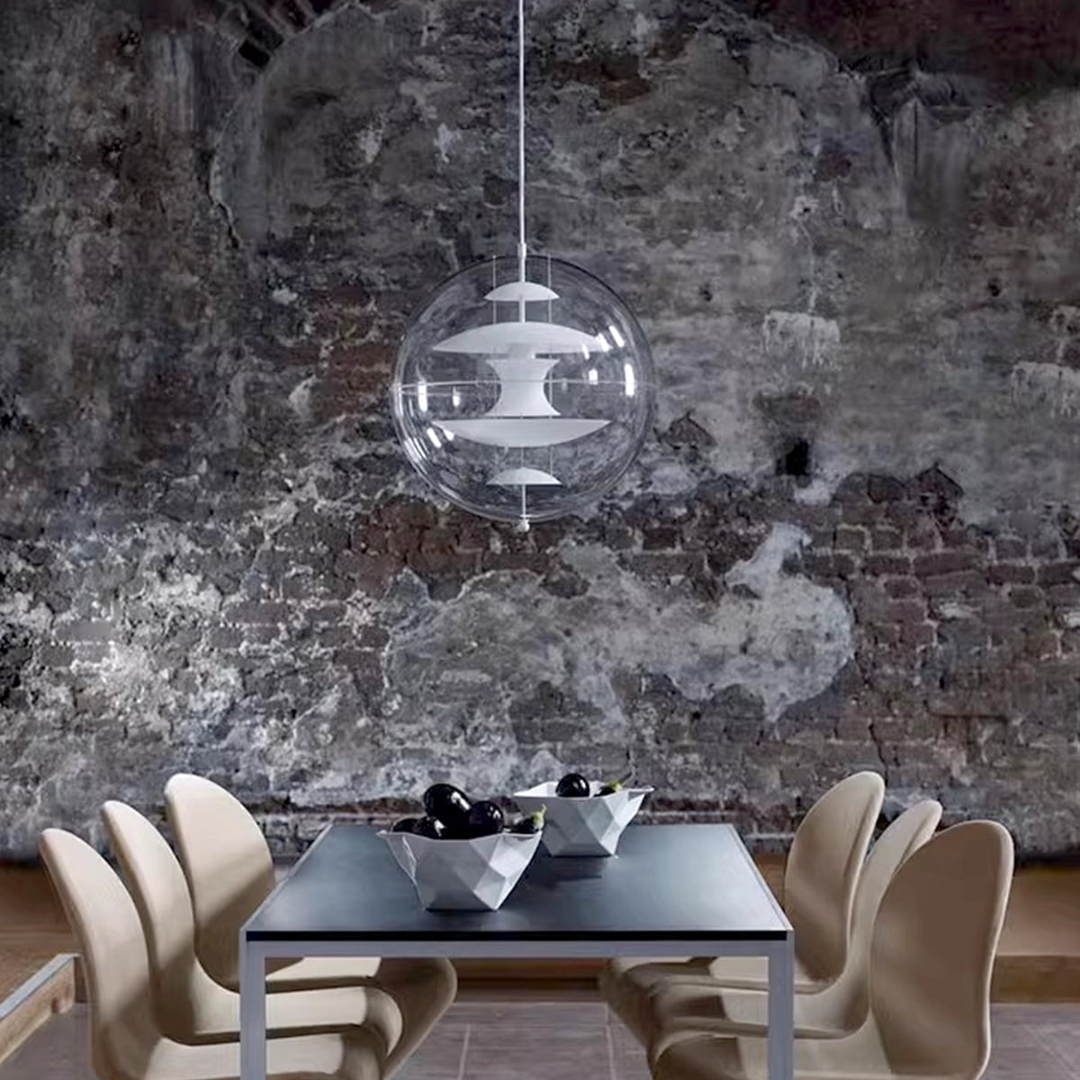 Danish Ball Pendant Lamp