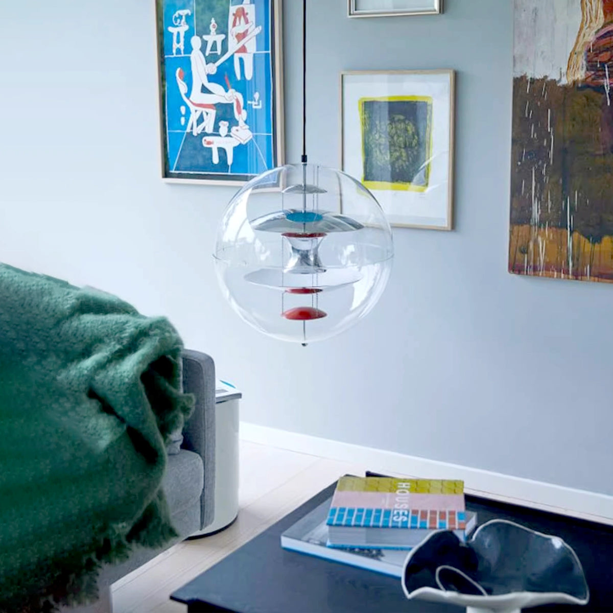 Danish Ball Pendant Lamp