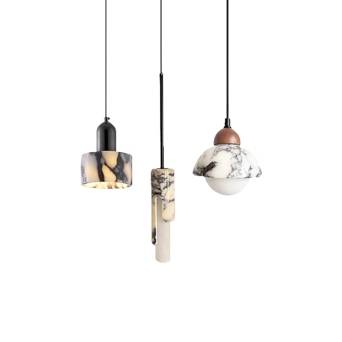 Dekum Marble Pendant Lamp