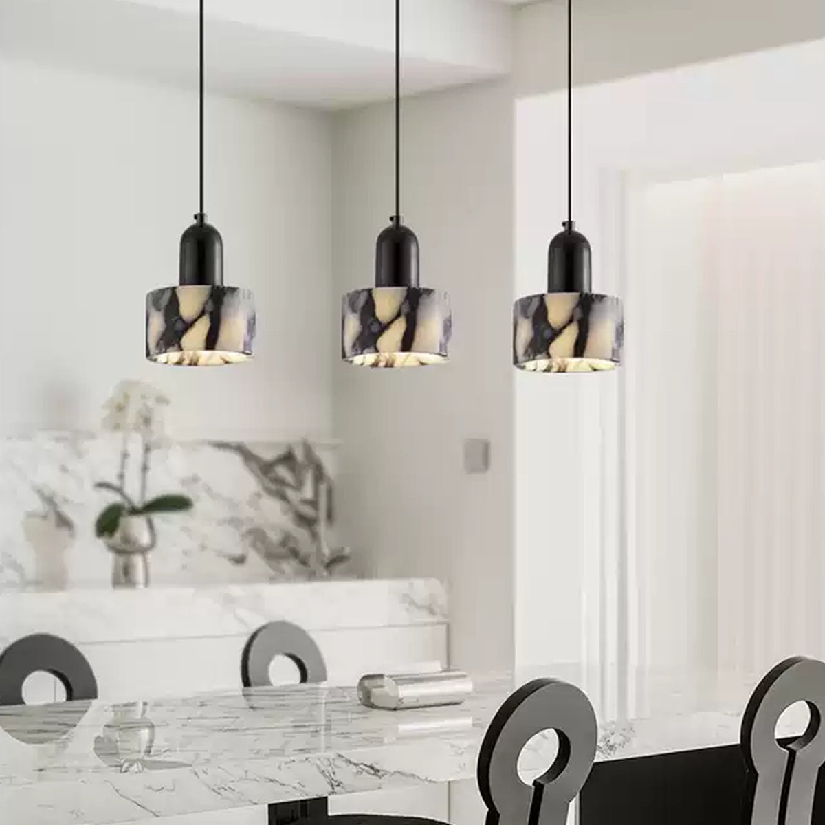 Dekum Marble Pendant Lamp