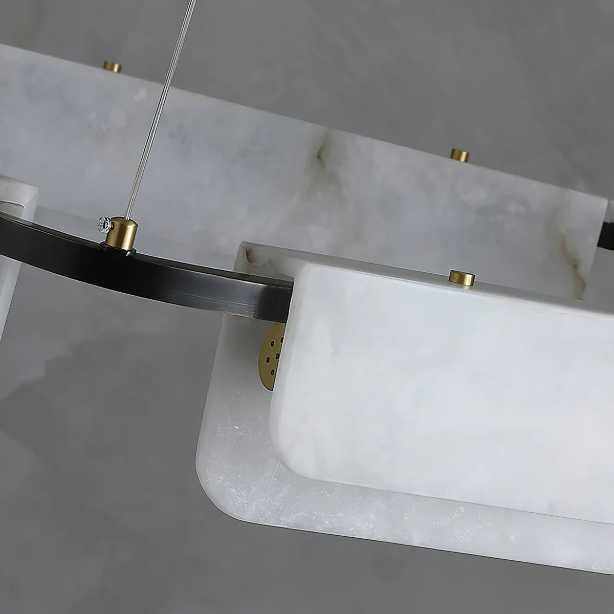 Delia Alabaster Chandelier