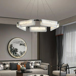 Delia Alabaster Chandelier