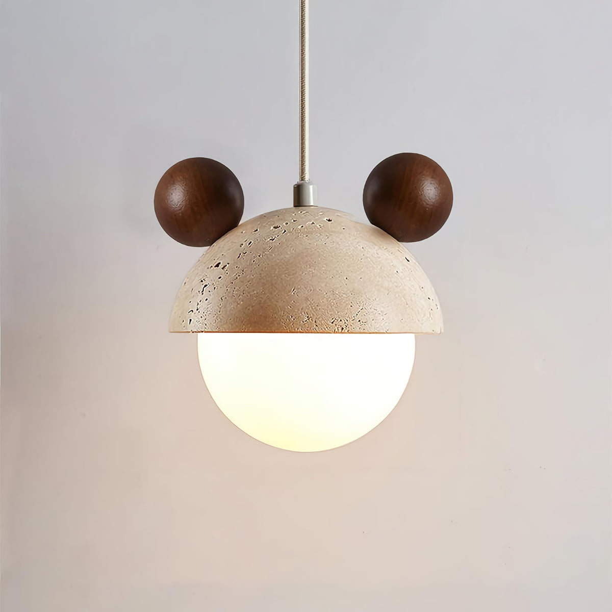Domiere Travertine Pendant Lamp