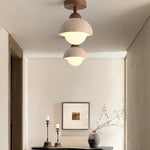 Eala Travertine Ceiling Light