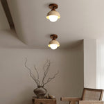 Eala Travertine Ceiling Light