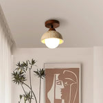 Eala Travertine Ceiling Light