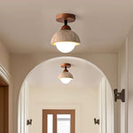 Eala Travertine Ceiling Light