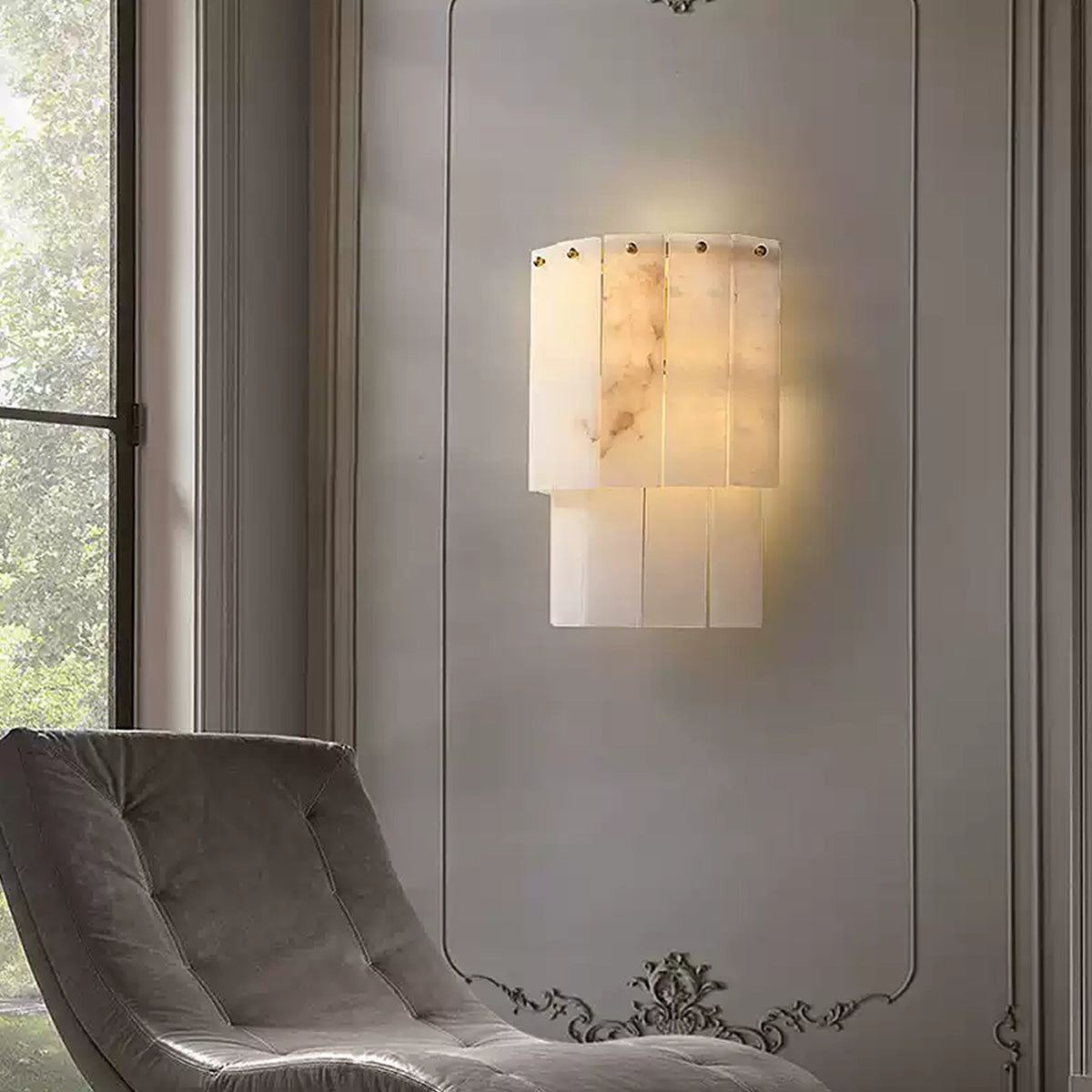 Eichholtz Blason Alabaster Wall Lamp