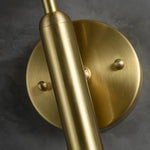 Elegant Copper Alabaster Wall Lamp