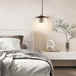 Elegant Textured Cylindra Stone Pendant Lamp