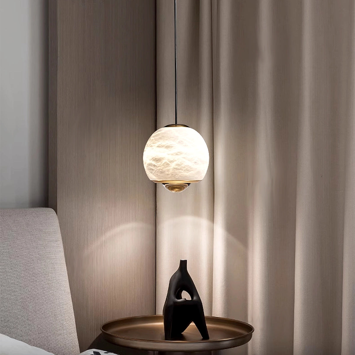 Ferox Alabaster Pendant Lamp