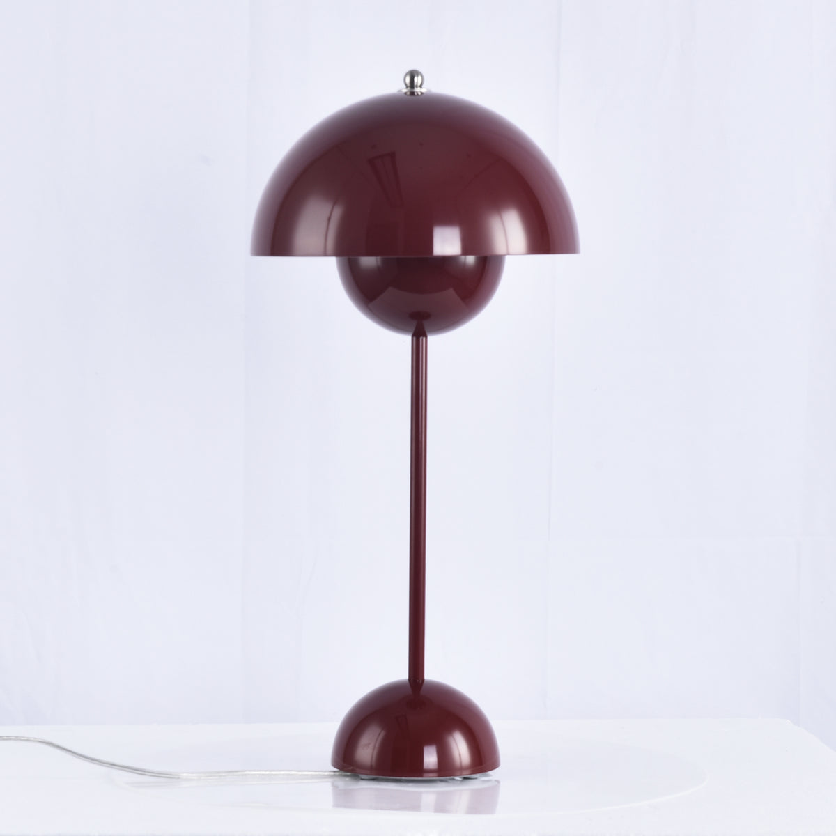 Flowerpot Semi-Circle Table Lamp