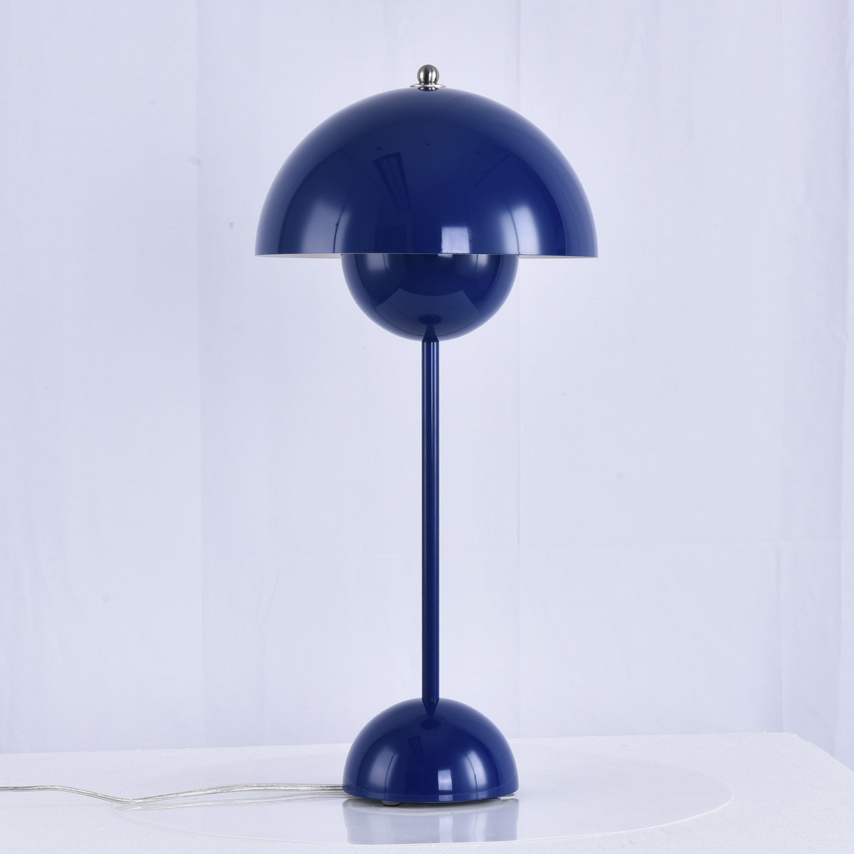 Flowerpot Semi-Circle Table Lamp