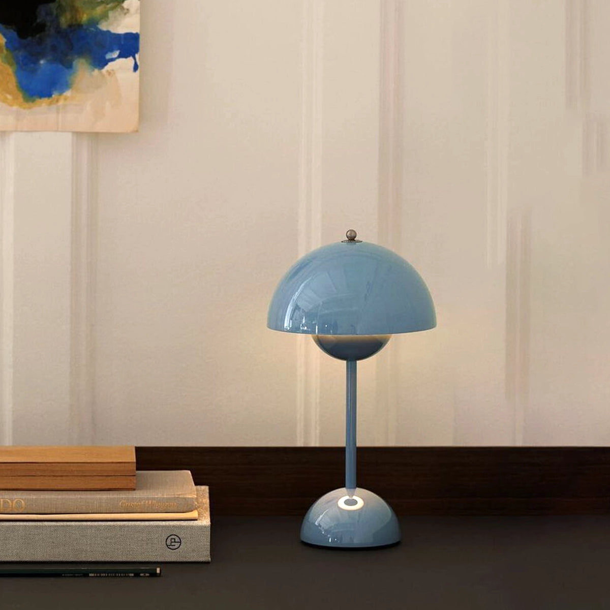 Flowerpot Portable Table Lamp