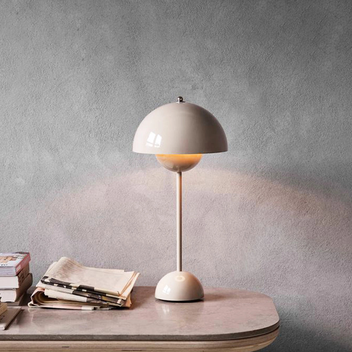 Flowerpot Portable Table Lamp