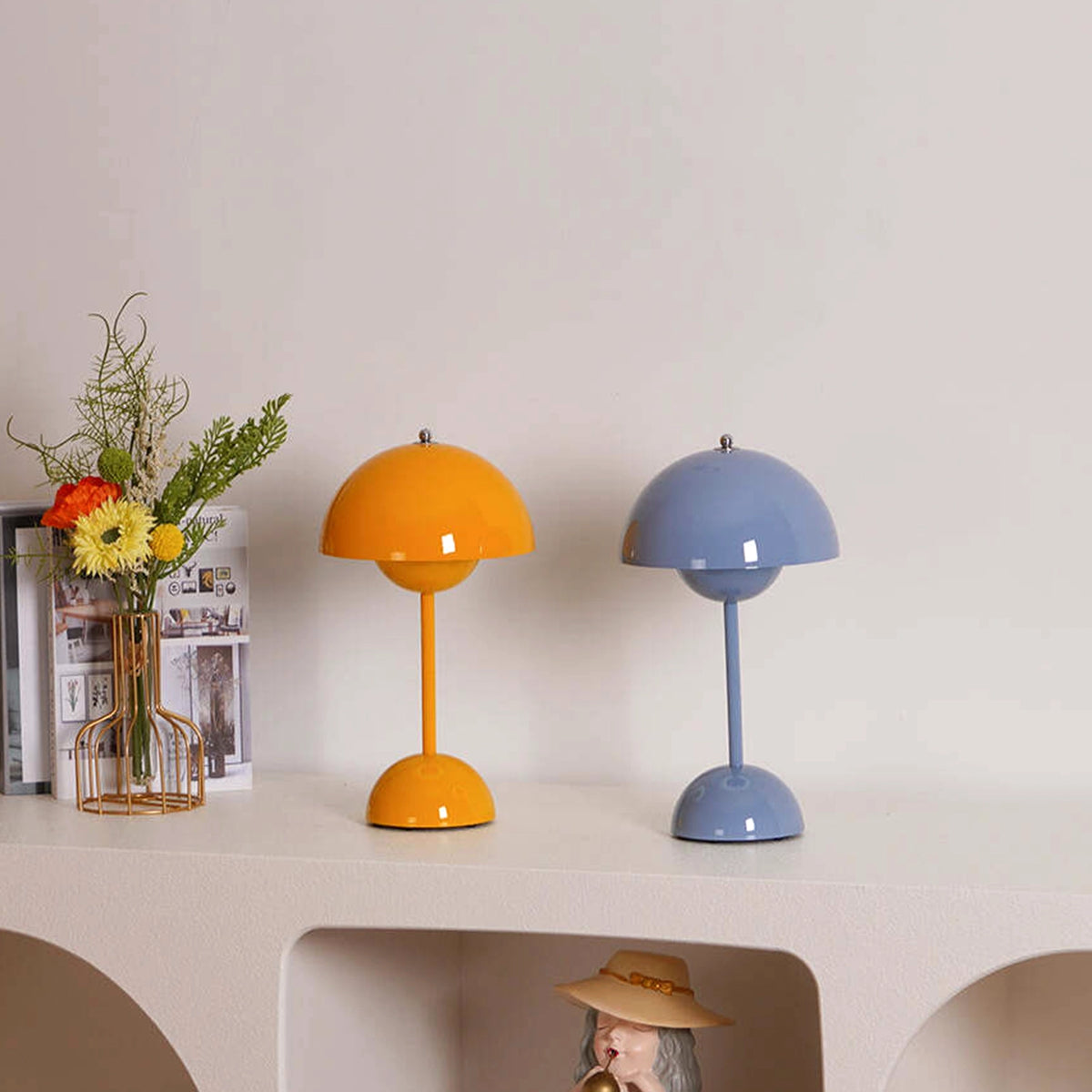 Flowerpot Portable Table Lamp