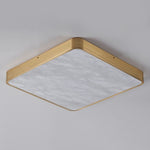 Geometric Alabaster Recessed Ceiling Light