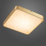 Geometric Alabaster Recessed Ceiling Light