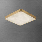 Geometric Alabaster Recessed Ceiling Light