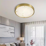Geometric Alabaster Recessed Ceiling Light